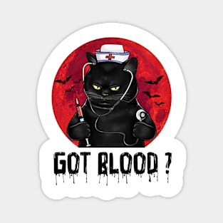 Cat Nurse Got Blood Magnet