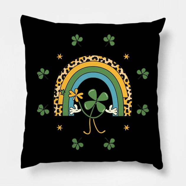 shamrock dancing Pillow by YuriArt