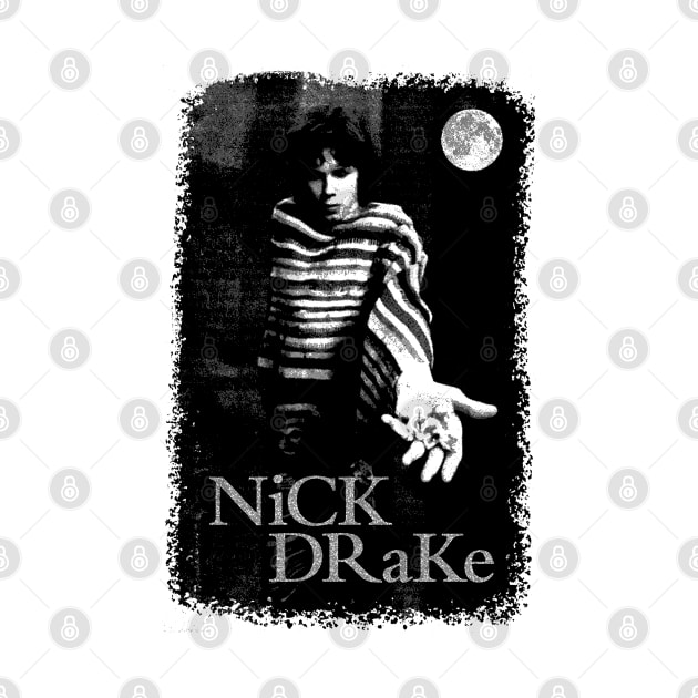 Nick Drake(English singer-songwriter) by Parody Merch