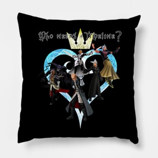 Who needs a timeline? (Kingdom Hearts) Pillow