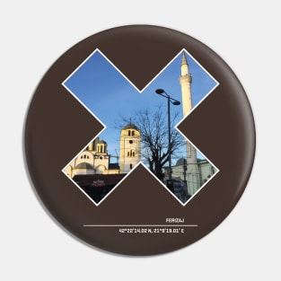 Ferizaj City Pin