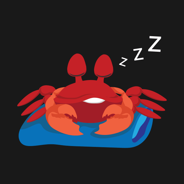 Crab Sleeping by c1337s