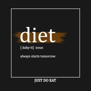 Diet White T-Shirt