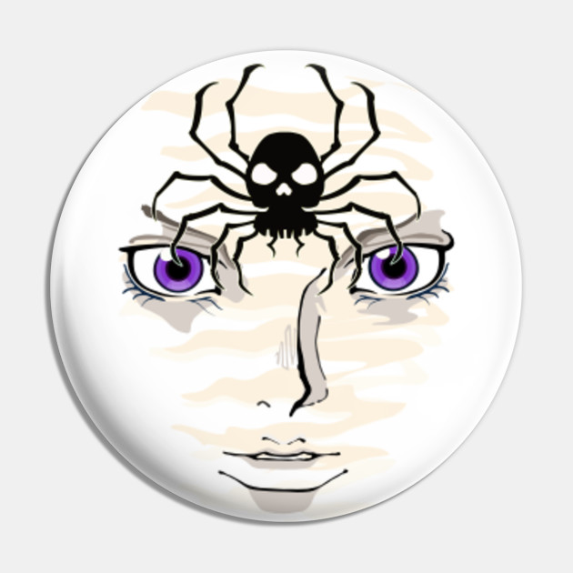 hunter spider and eyes - Anime And Manga - Pin | TeePublic hunter spider and eyes - Anime And Manga - Pin | TeePublic