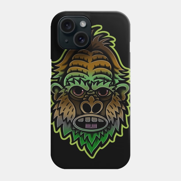 Wild Man of the Woods Phone Case by Squatchyink