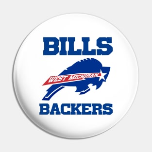 Bills Backers West Michigan Pin