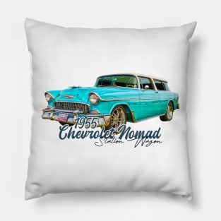 1955 Chevrolet Nomad Station Wagon Pillow