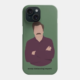 Social Distancing Expert Phone Case