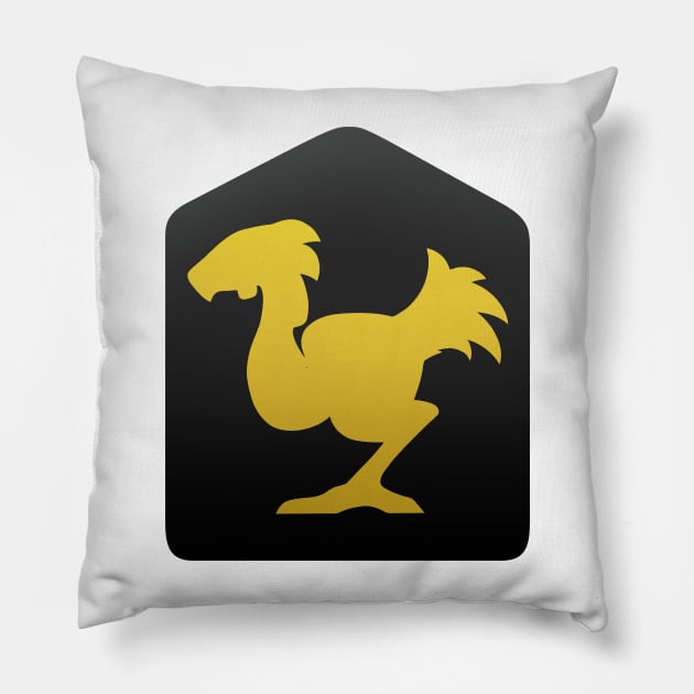 Mounted Buff Icon [FFXIV] Pillow by BanannaWaffles