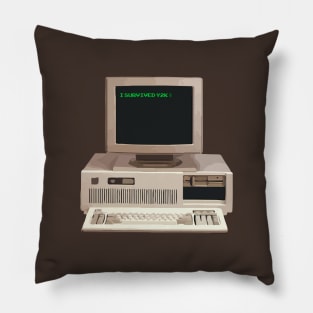 I survived Y2K Pillow