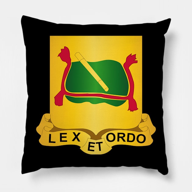 716th  Military Police Battalion - DUI- Gradient wo Txt X 300 Pillow by twix123844