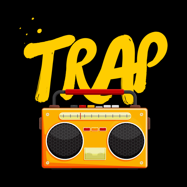 Trap music design by Pieartscreation