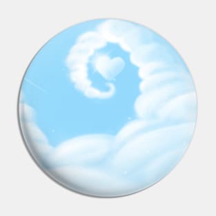 Clouds Pin