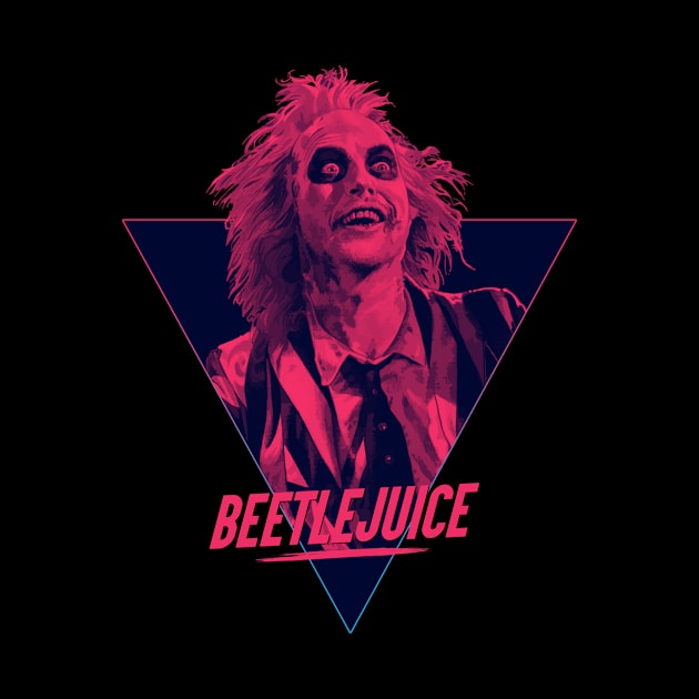 Beetlejuice 80s design by TheSnowWatch