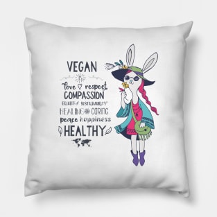 Vegan Is Pillow