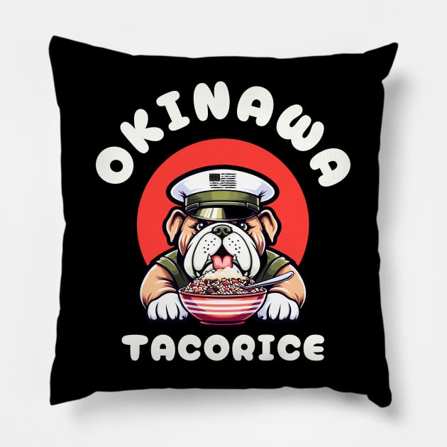 Okinawa Taco Rice Pillow by Etopix