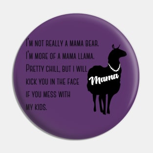 Mama Llama Pin