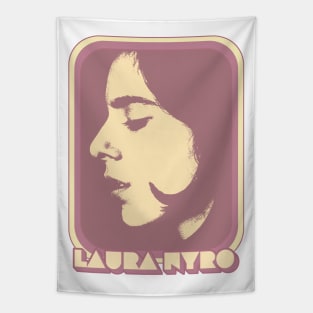 Laura Nyro /// Retro 70s Style Fan Art Design Tapestry
