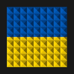 Geometric Ukraine (Horizontal) T-Shirt