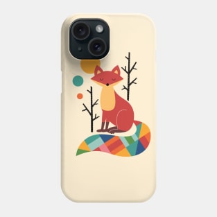 Rainbow Fox Phone Case