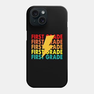 First Grade Lightning Bolt Phone Case