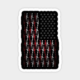 gun flag Magnet