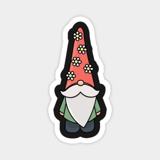 Spring Gnome Magnet