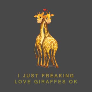I love Giraffes T-Shirt
