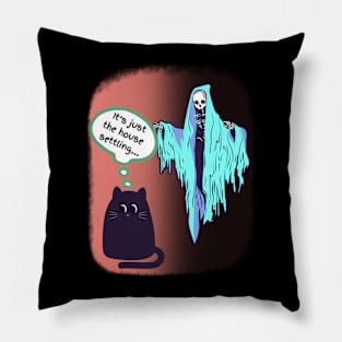 Haunted Kitty Pillow