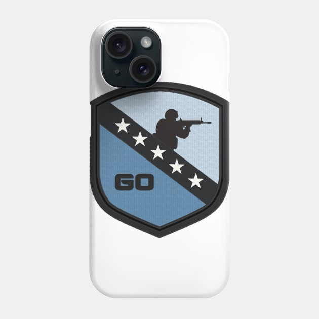 counter striker global offensive logo shield Phone Case by cristianvan