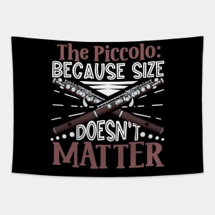 It's not the size that matters - piccolo flute Tapestry