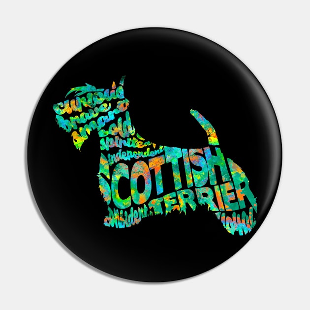 Scottish Terrier Pin by inspirowl