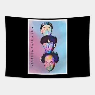 Poster Art The Three Stooges Tapestry