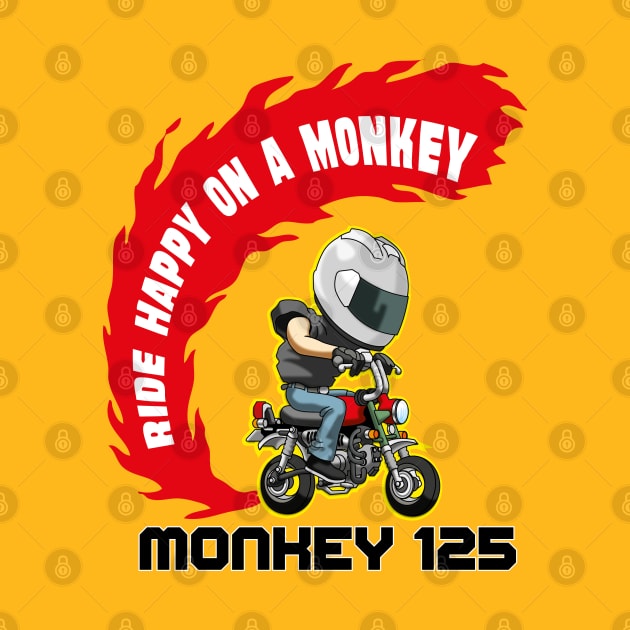 Ride Happy on a Monkey by wankedah