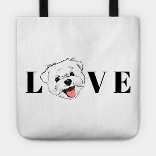 Maltese Lovers, Maltese Moms, Maltese Dads Tote