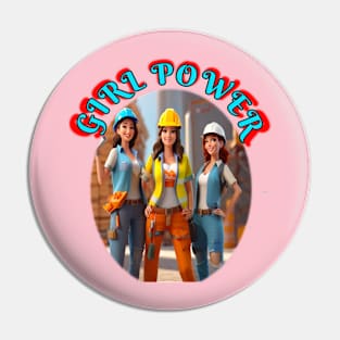 Girl Power Pin