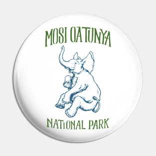 Mosi Oa Tunya National Park Zambia - Falling Elephant Pin