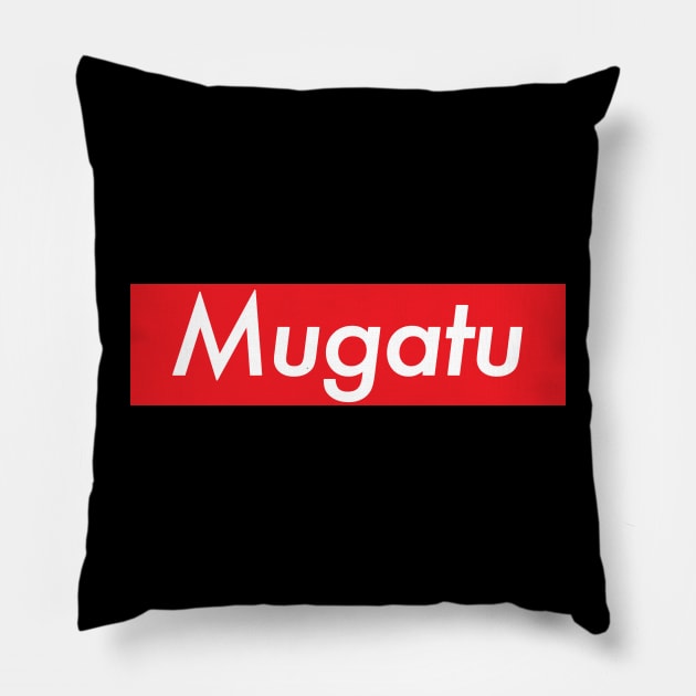 Mugatu Pillow by BodinStreet