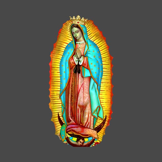Our Lady of Guadalupe Zarape Virgin Mary Catholic Saint by hispanicworld