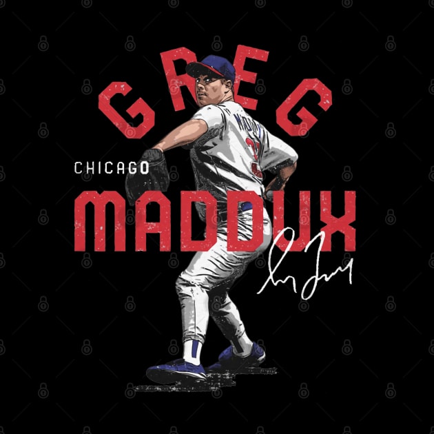 Greg Maddux Chicago Arc by danlintonpro