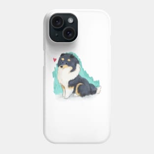 Tri Collie Phone Case