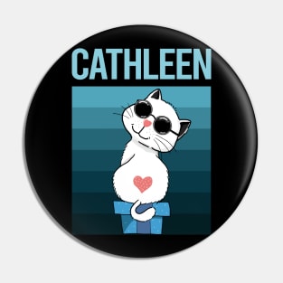White Cat - Cathleen Pin