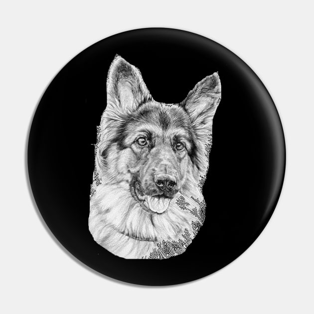 German shepherd Pin by milicapetroviccvetkovic