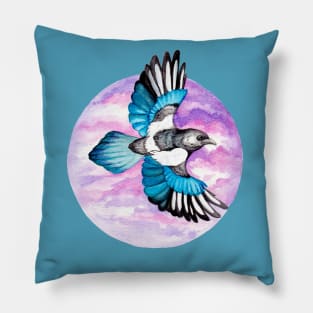 Majestic Magpie Pillow