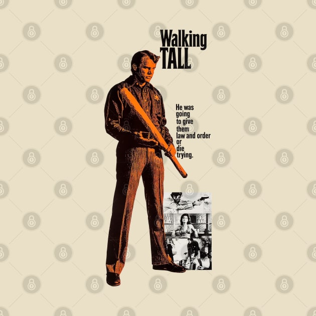 Walking Tall Movie Poster by MovieFunTime