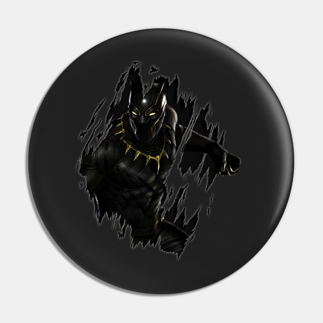 BLACK PANTHER HERO Pin by karimive