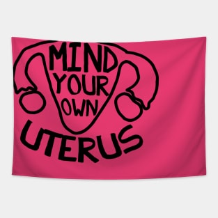 Mind your Own Uterus Tapestry