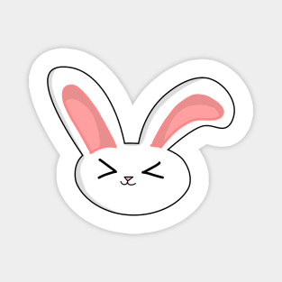 Adorable Anime Bunny Magnet