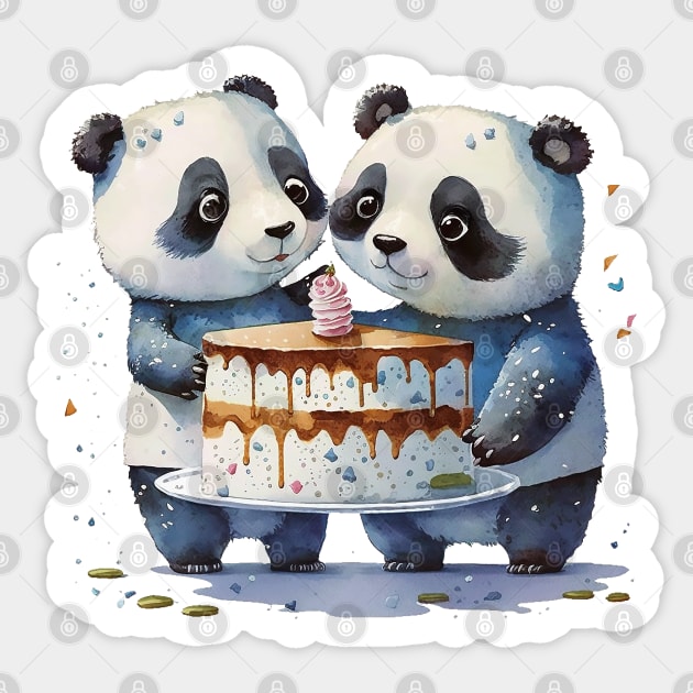 Cuddly Panda Cake