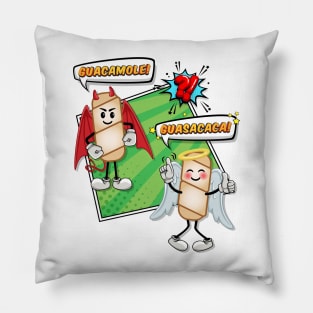 Guacamole vs Guasacaca Pillow